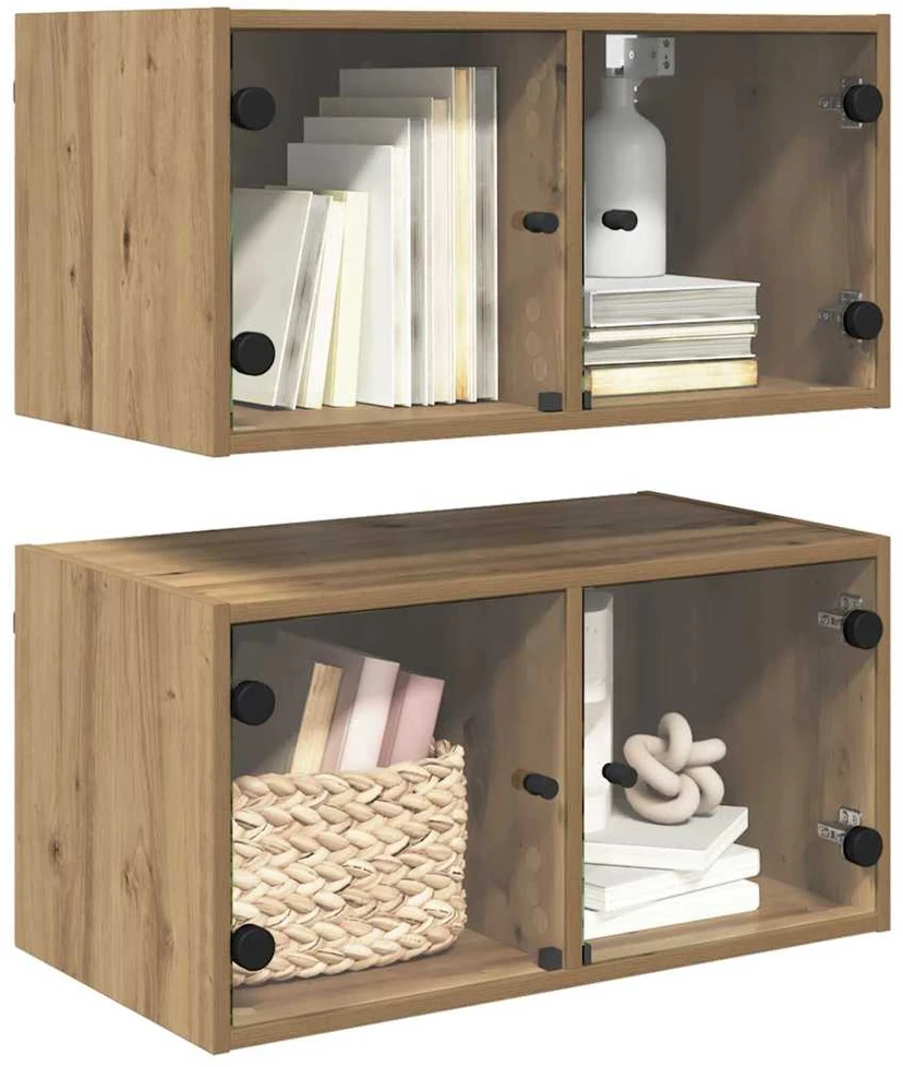 Sieniniai baldai 2 vnt. 68 x 37 x 35 cm Apdirbta mediena