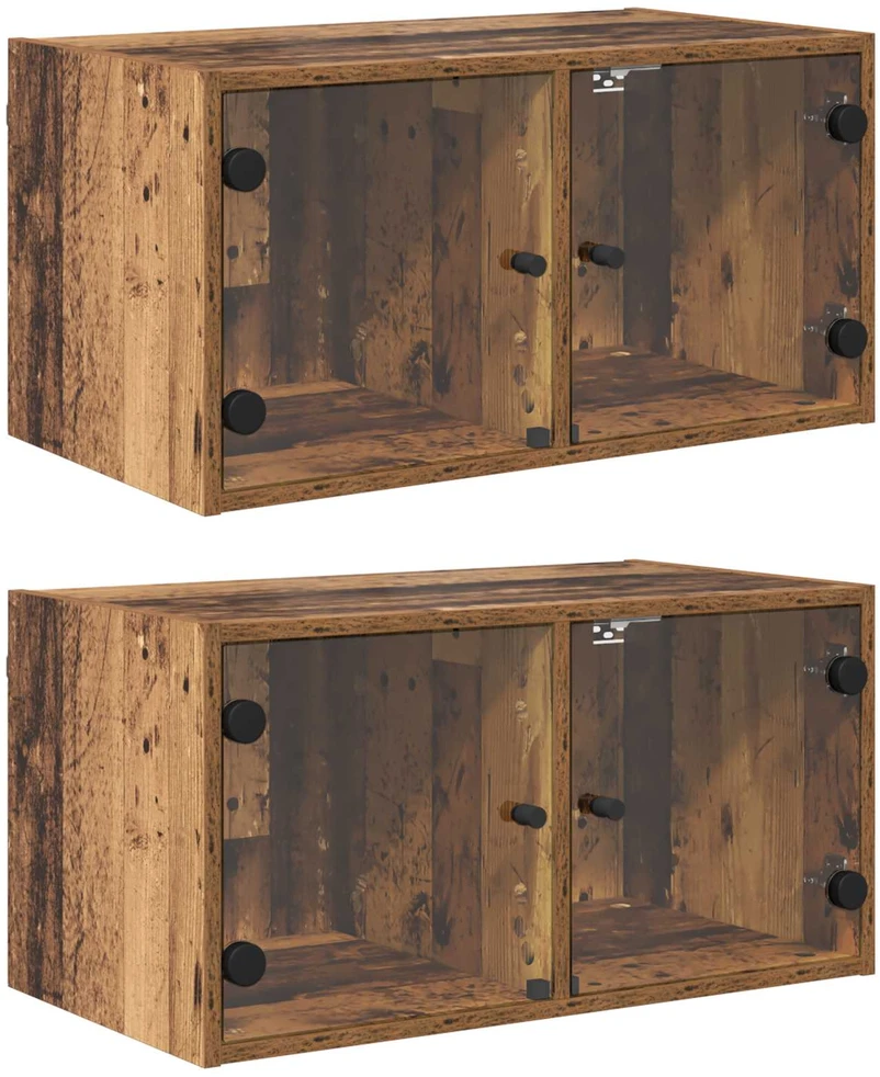 Sieniniai baldai 2 vnt. 68 x 37 x 35 cm Apdirbta mediena