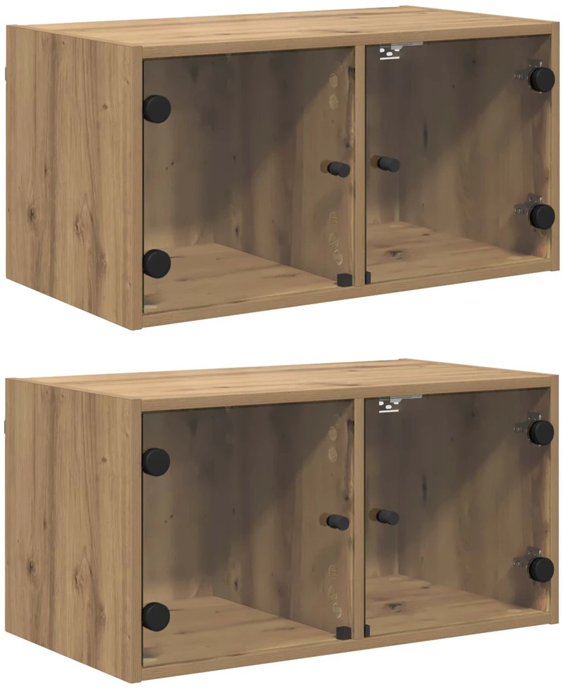 Sieniniai baldai 2 vnt. 68 x 37 x 35 cm Apdirbta mediena