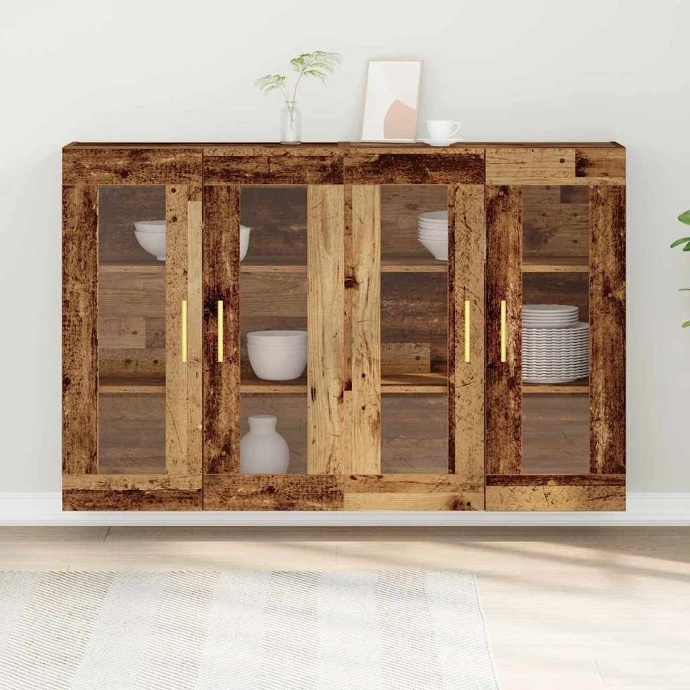 Sieniniai baldai 2 vnt. Senovinis medis 69,5 x 34 x 90 cm