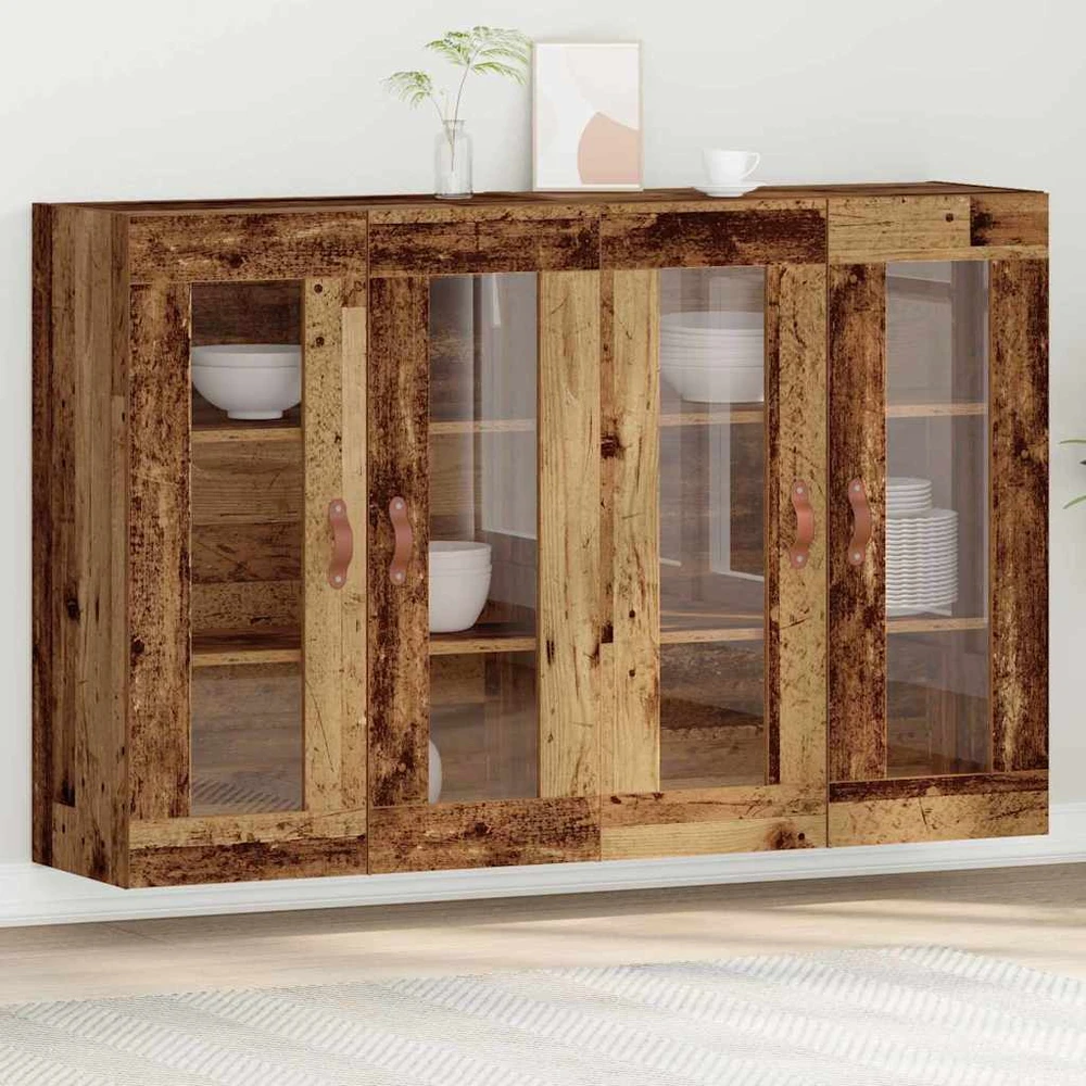 Sieniniai baldai 2 vnt. Senovinis medis 69,5 x 34 x 90 cm
