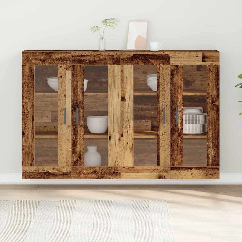 Sieniniai baldai 2 vnt. Senovinis medis 69,5 x 34 x 90 cm