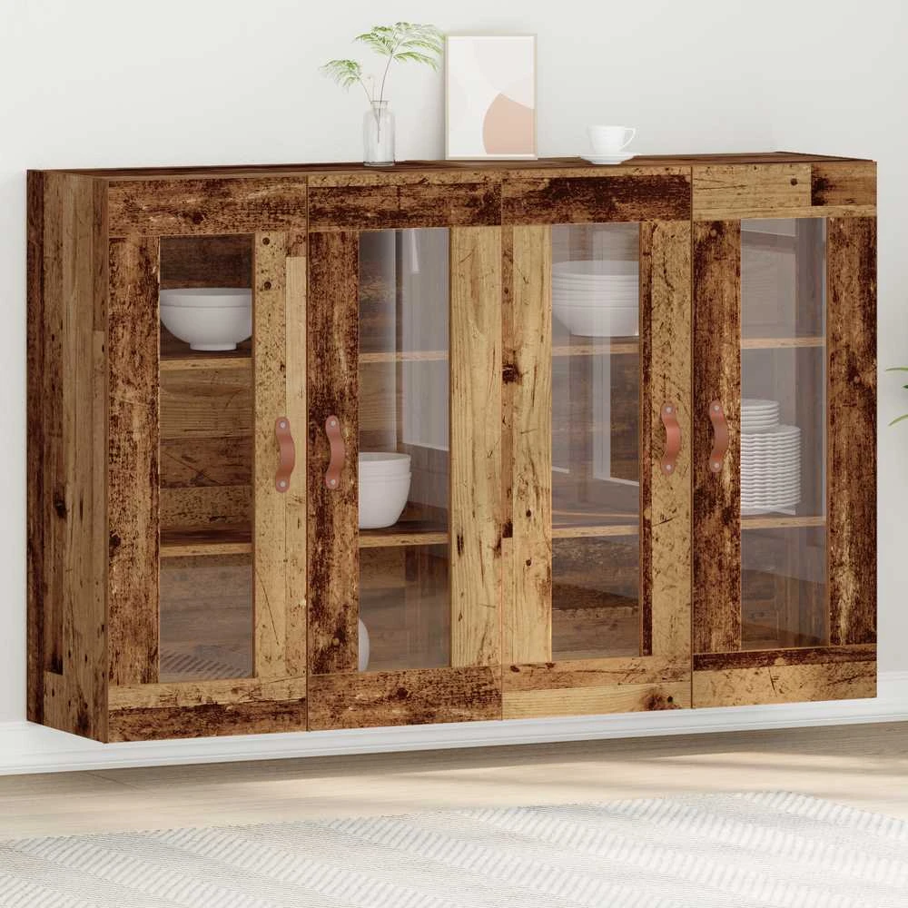 Sieniniai baldai 2 vnt. Senovinis medis 69,5 x 34 x 90 cm