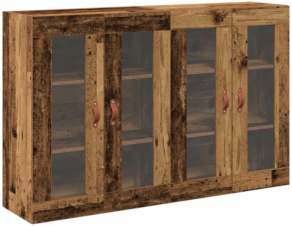 Sieniniai baldai 2 vnt. Senovinis medis 69,5 x 34 x 90 cm