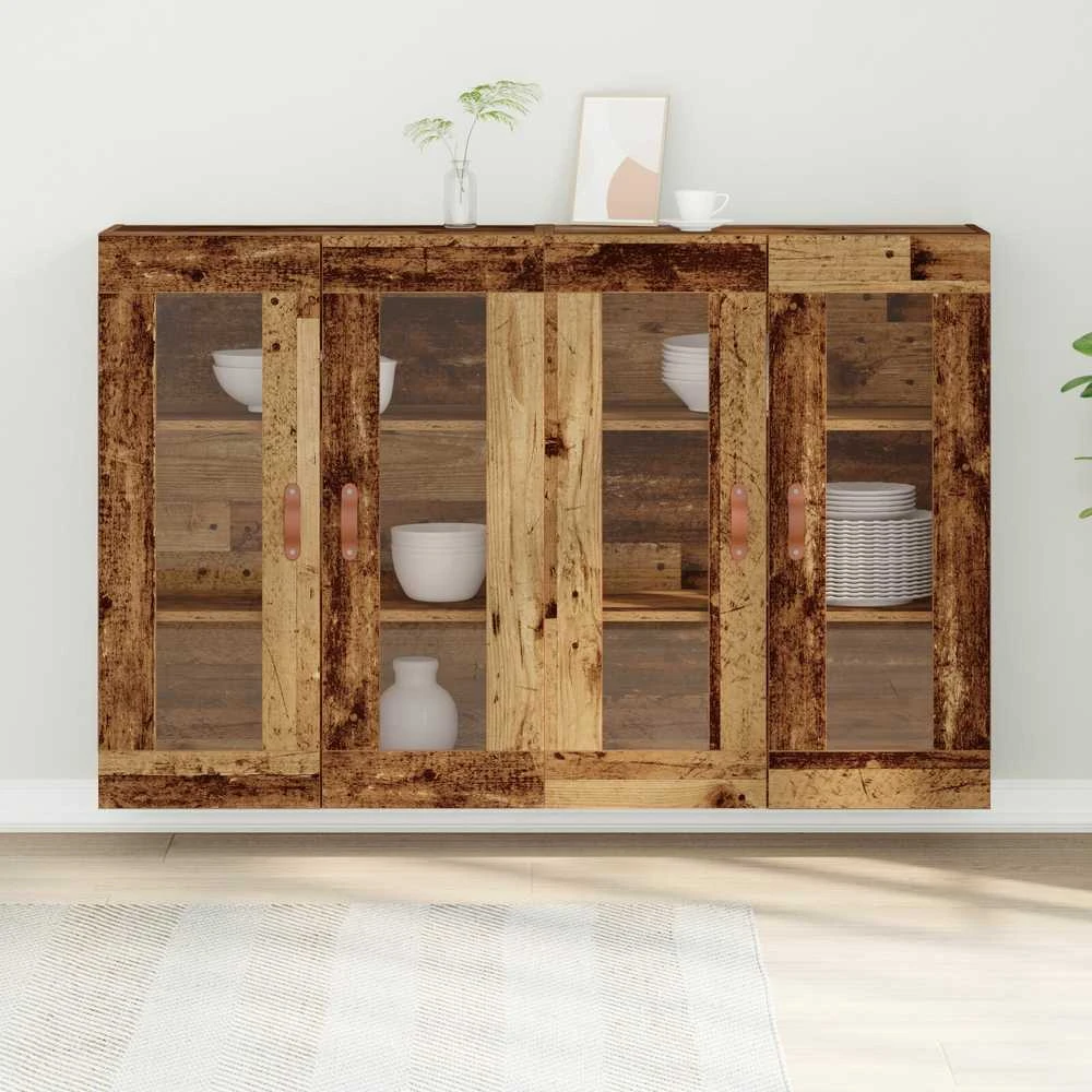 Sieniniai baldai 2 vnt. Senovinis medis 69,5 x 34 x 90 cm