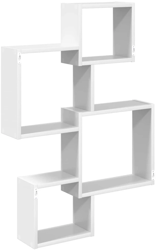 Sieniniai kubiniai lentynos Sieninis Balta 64 x 13,5 x 91,5 cm