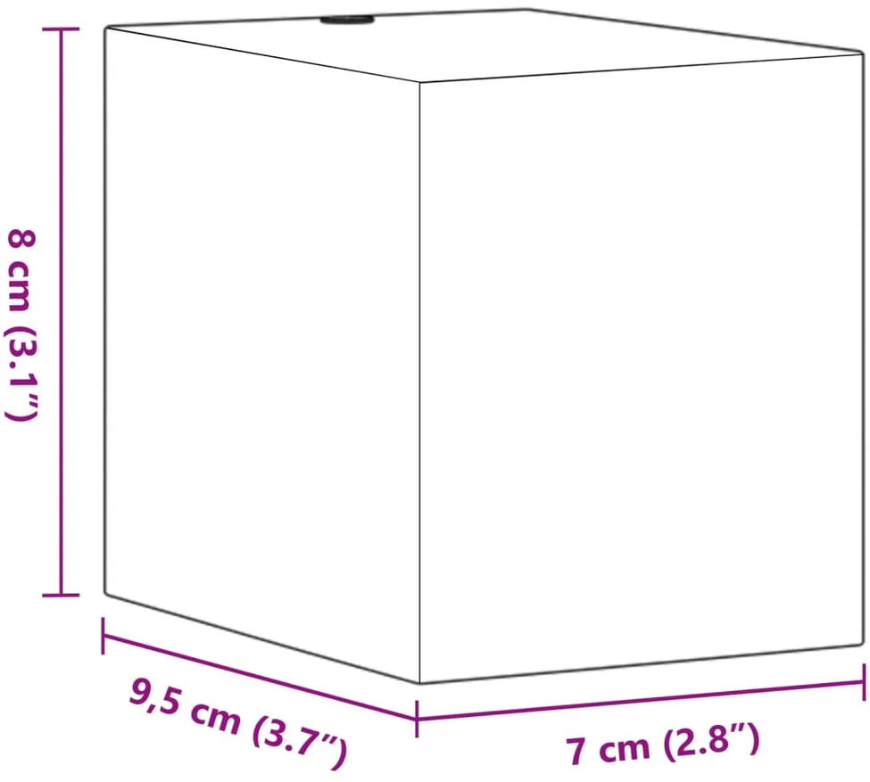 Sieniniai lauko šviestuvai, 2vnt., juodi, lietas aliuminis