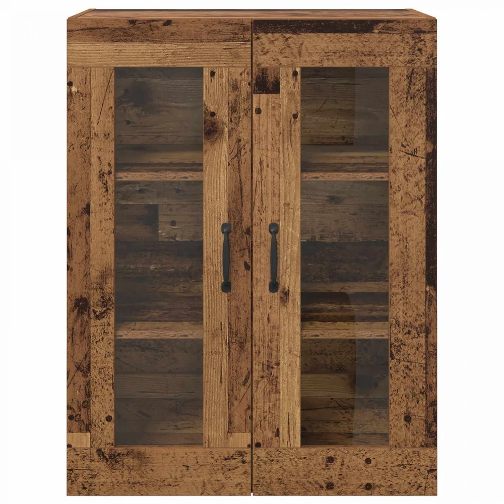 Sieniniai spintelės 2 vnt. Sena mediena 69,5 x 34 x 90 cm