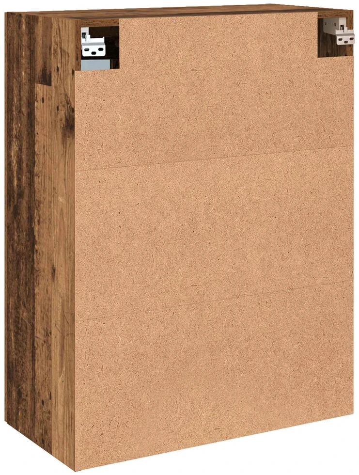 Sieniniai spintelės 2 vnt. Sena mediena 69,5 x 34 x 90 cm