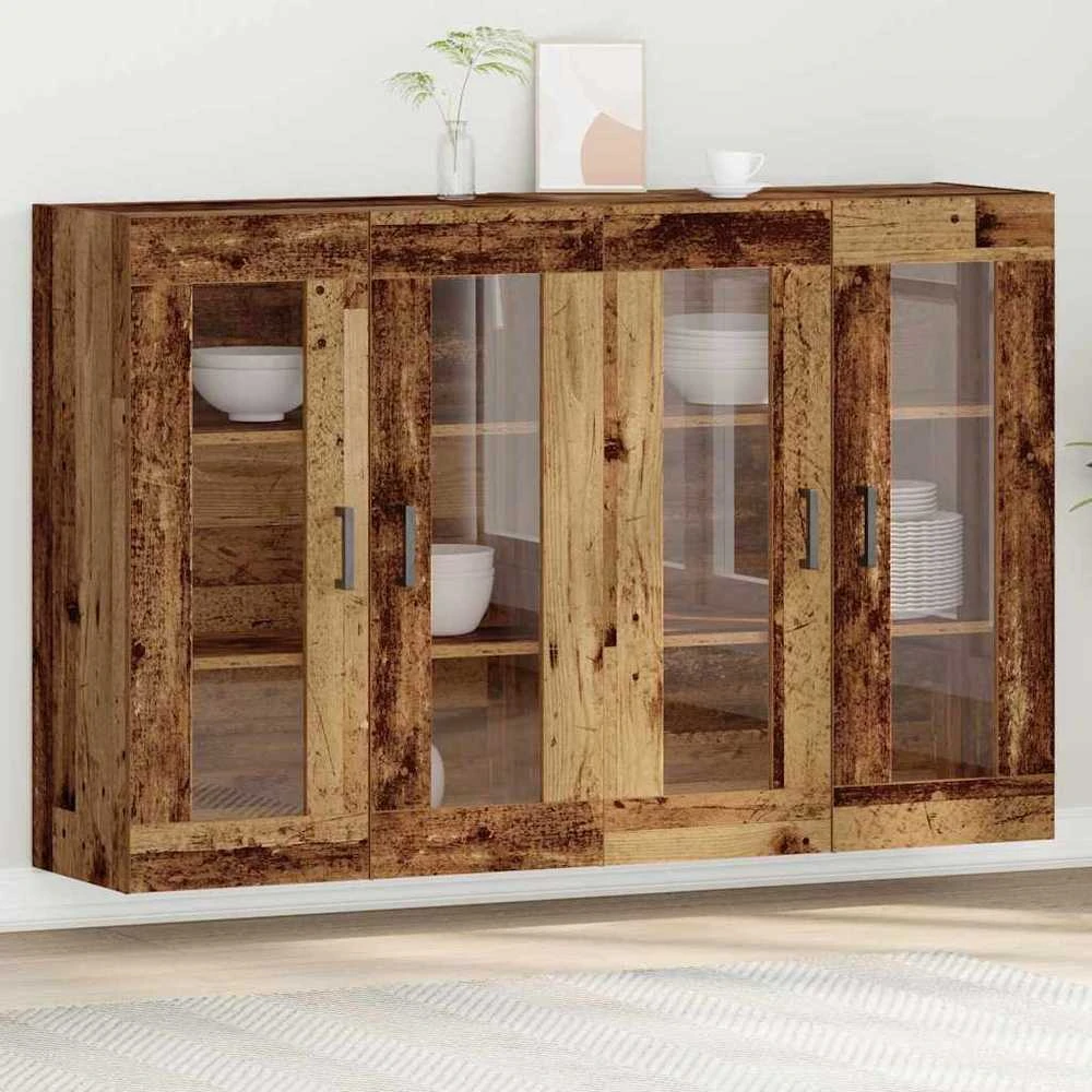 Sieniniai baldai 2 vnt. Senovinis medis 69,5 x 34 x 90 cm