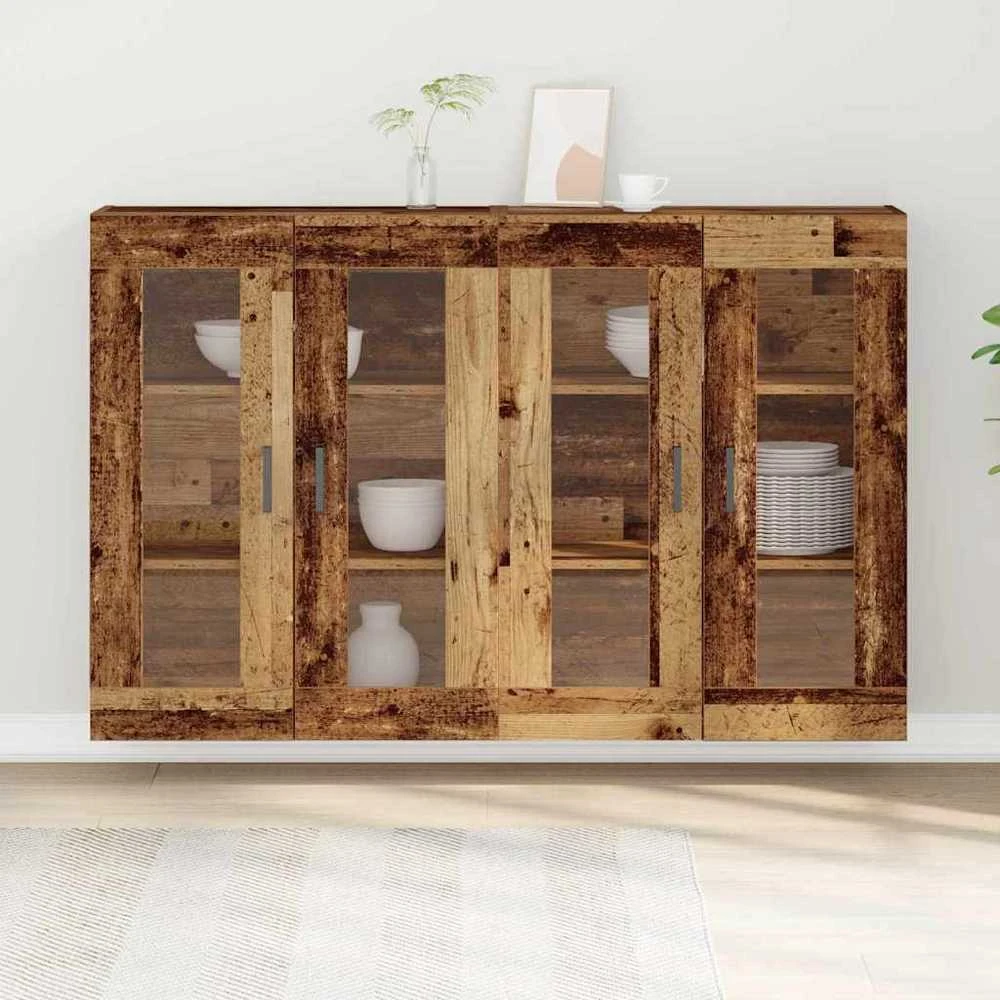 Sieniniai baldai 2 vnt. Senovinis medis 69,5 x 34 x 90 cm