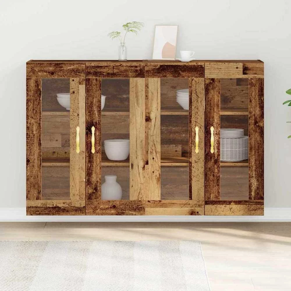 Sieniniai baldai 2 vnt. Senovinis medis 69,5 x 34 x 90 cm