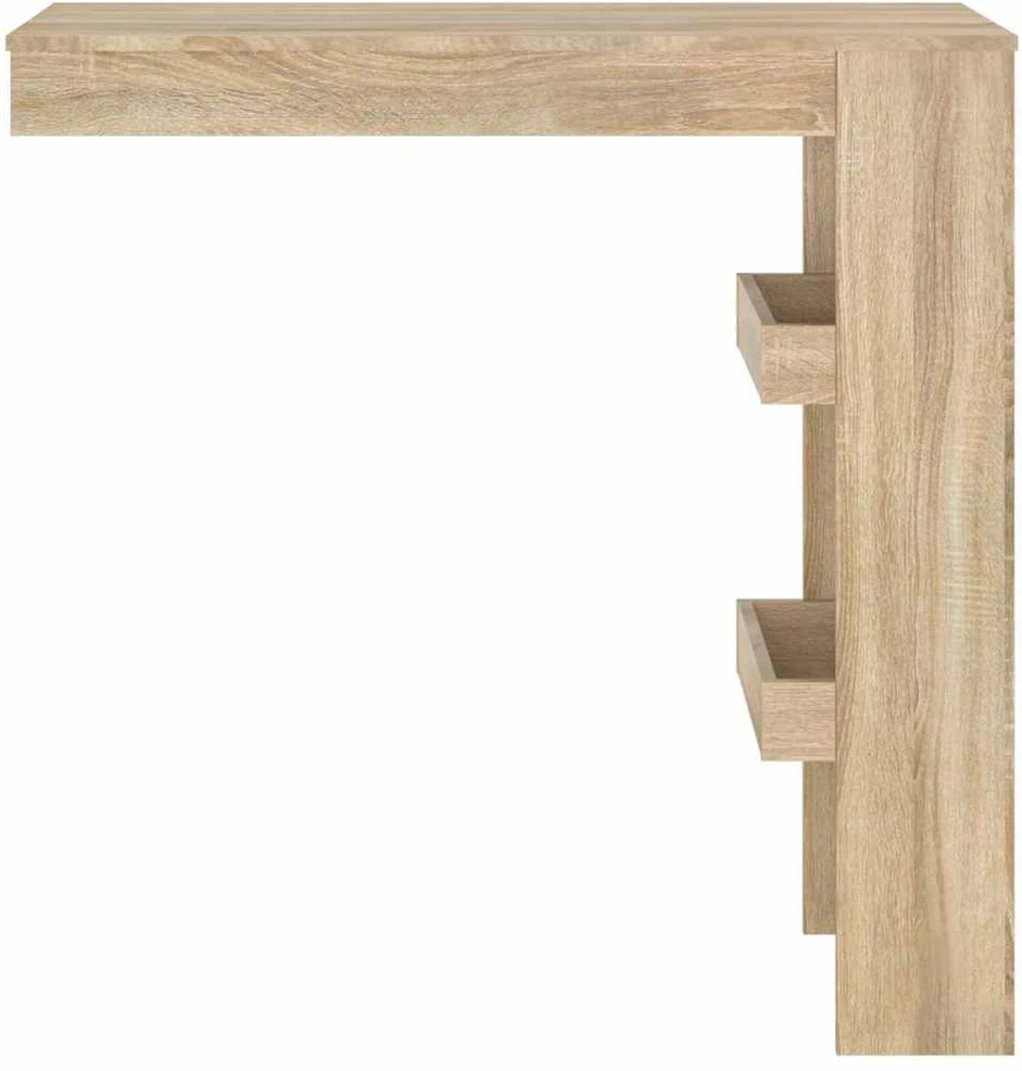 Sieninis baro staliukas, ąžuolo, 102x45x103,5cm, mediena