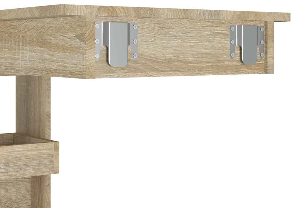 Sieninis baro staliukas, ąžuolo, 102x45x103,5cm, mediena