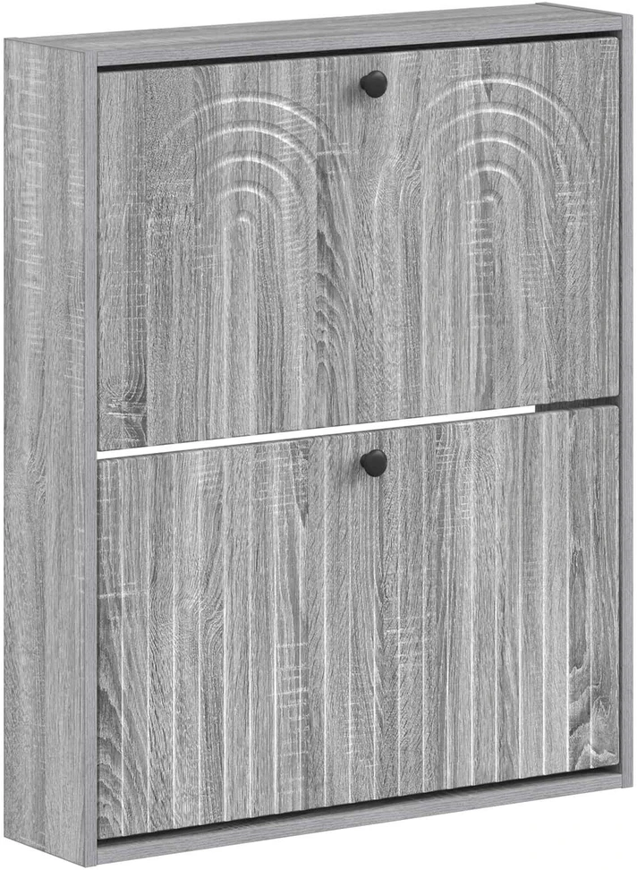 Sieninis batų kabinetas ALKMAAR 71 x 17 x 86 cm Pilka Sonoma