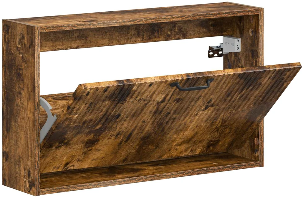 Sieninis batų kabinetas HOORN 71 x 17 x 43 cm Apdirbta mediena