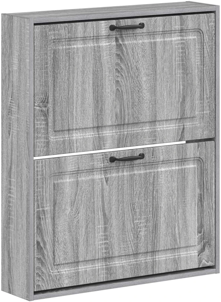 Sieninis batų kabinetas UTRECHT 71 x 17 x 86 cm Pilka Sonoma