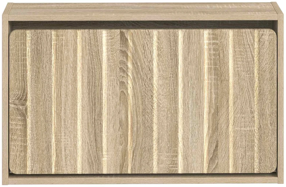 Sieninis batų kabinetas ZWOLLE 71 x 17 x 43 cm Apdirbta mediena