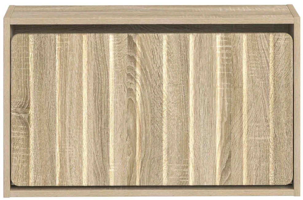 Sieninis batų kabinetas ZWOLLE 71 x 17 x 43 cm Apdirbta mediena
