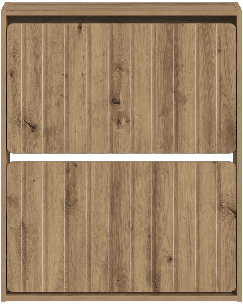 Sieninis batų kabinetas ZWOLLE 71 x 17 x 86 cm Apdirbta mediena