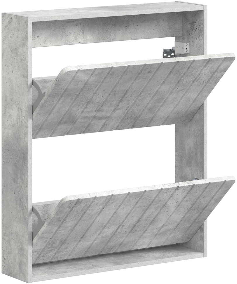 Sieninis batų kabinetas ZWOLLE 71 x 17 x 86 cm Apdirbta mediena
