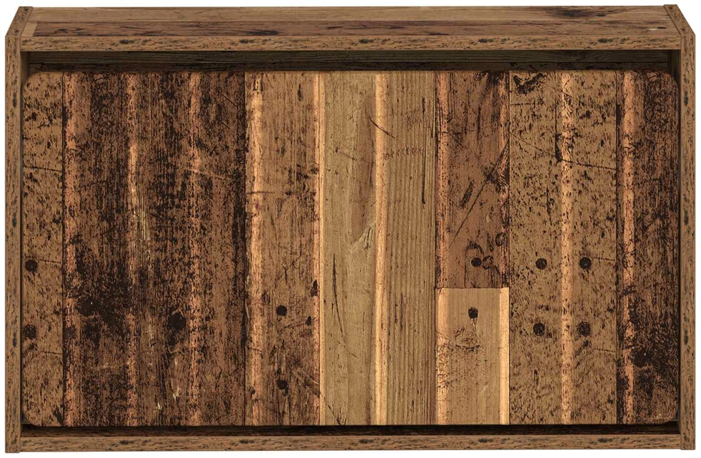 Sieninis batų kabinetas ZWOLLE 71 x 17 x 43 cm Apdirbta mediena