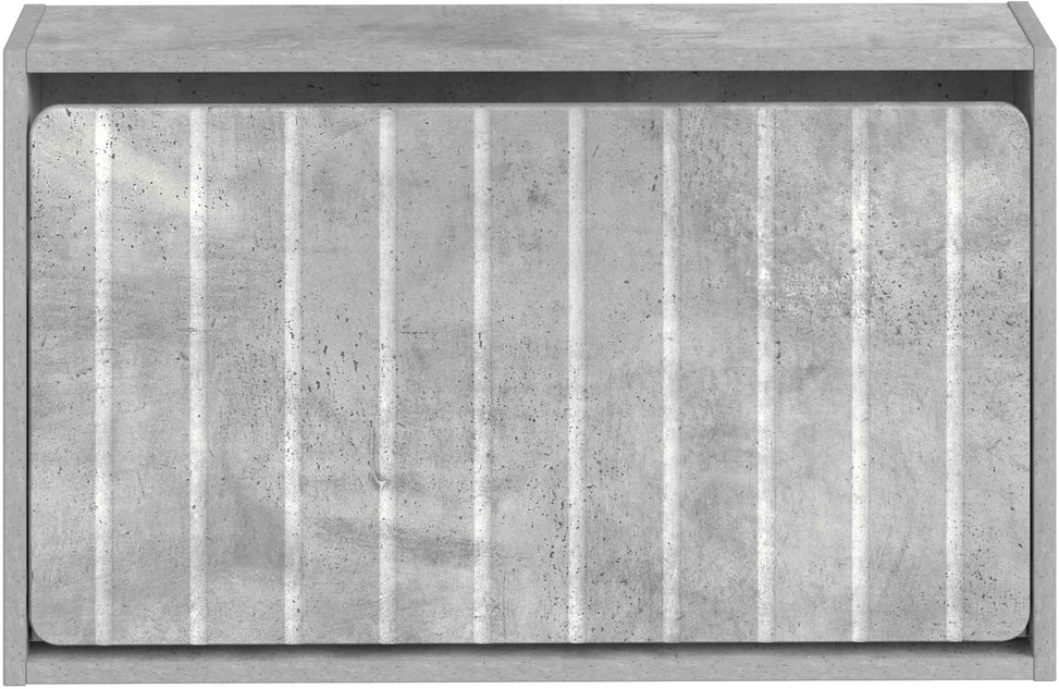 Sieninis batų kabinetas ZWOLLE 71 x 17 x 43 cm Apdirbta mediena