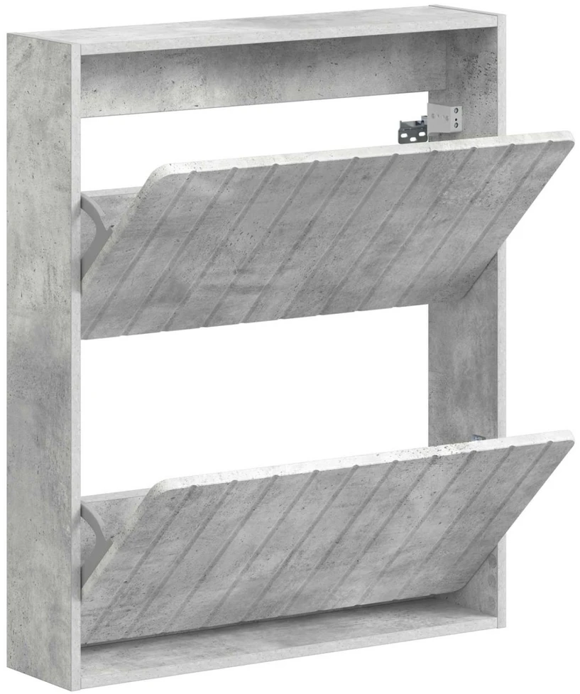 Sieninis batų kabinetas ZWOLLE 71 x 17 x 86 cm Apdirbta mediena