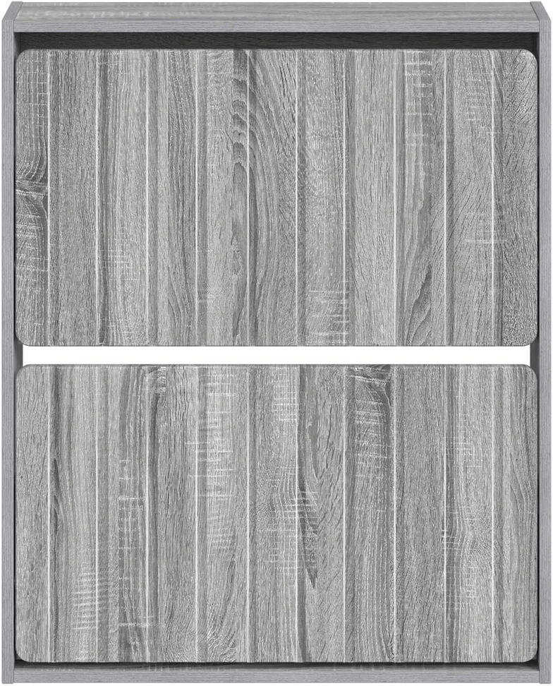 Sieninis batų kabinetas ZWOLLE 71 x 17 x 86 cm Apdirbta mediena