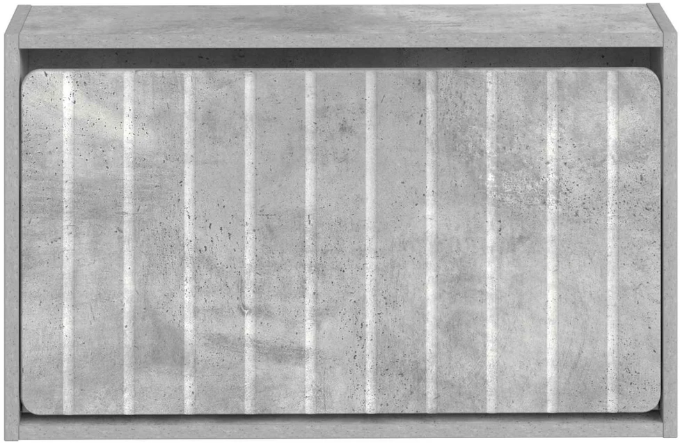 Sieninis batų kabinetas ZWOLLE 71 x 17 x 43 cm Apdirbta mediena