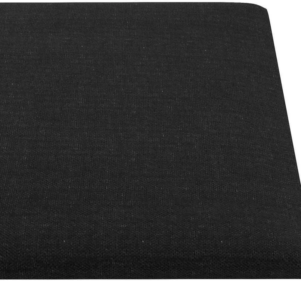 Sieninis galvūgalis 12 vnt. 60 x 30 cm Juoda audinys