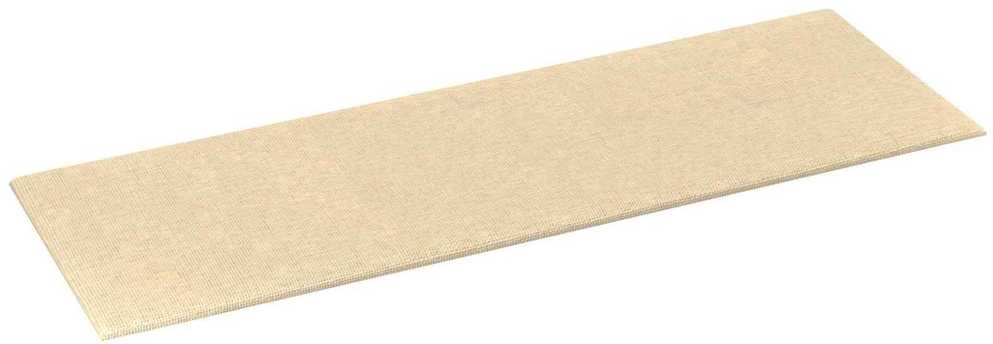 Sieninis galvūgalis 12 vnt. 90 x 30 cm Kreminė audinys