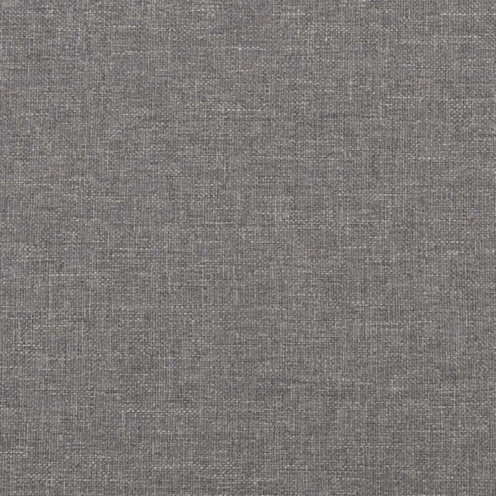 Sieninis galvūgalis 12 vnt. 90 x 15 cm Šviesiai pilka audinys