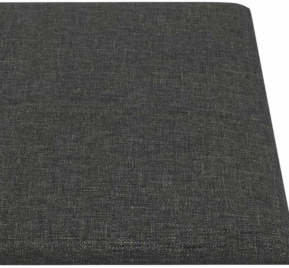 Sieninis galvūgalis 12 vnt. 90 x 15 cm Tamsiai pilka audinys