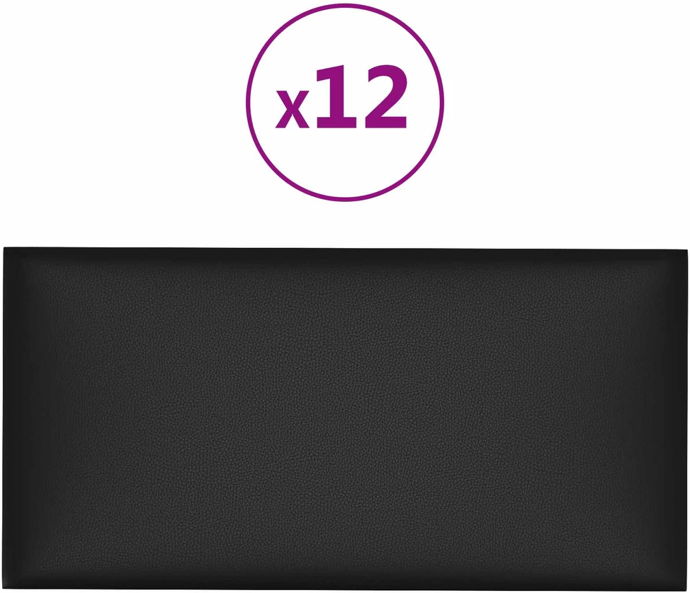 Sieninis galvūgalis 12 vnt. 30 x 15 cm Juodas audinys