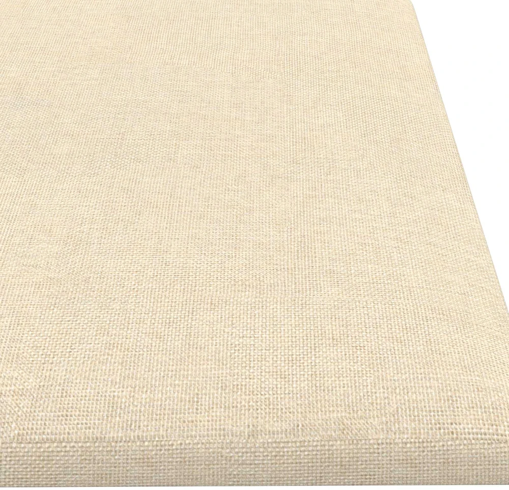 Sieninis galvūgalis 12 vnt. 60 x 15 cm Kreminė audinys