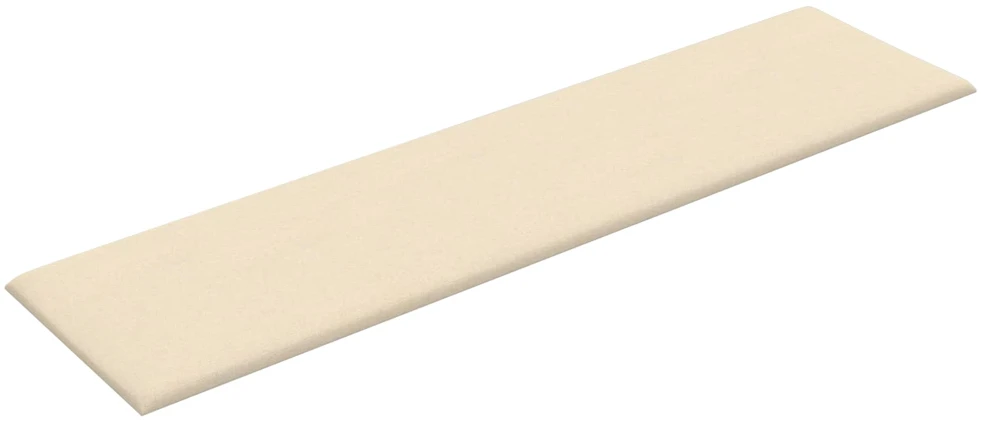 Sieninis galvūgalis 12 vnt. 60 x 15 cm Kreminė audinys