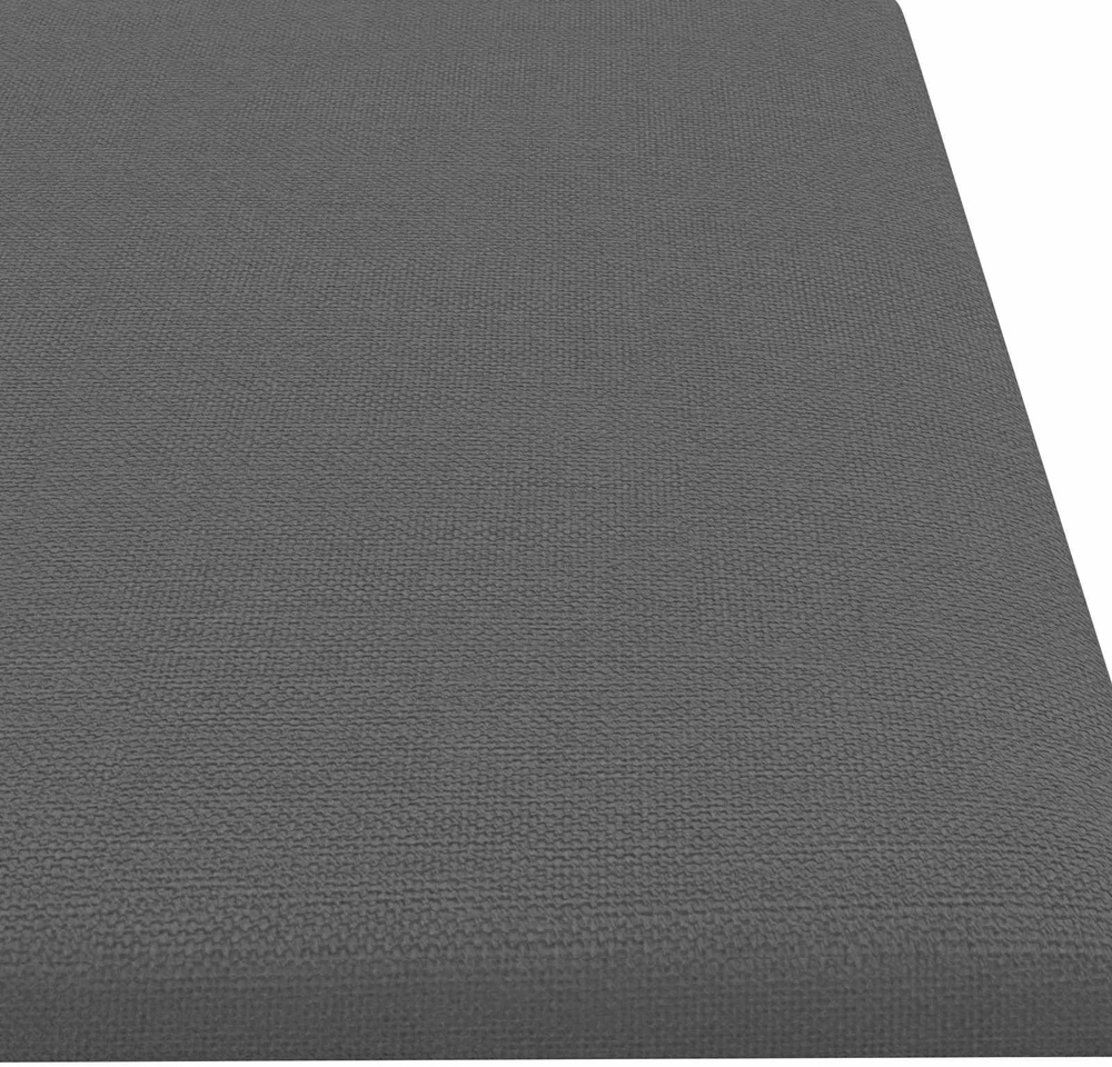 Sieninis galvūgalis 12 vnt. 60 x 15 cm Šviesiai pilka audinys