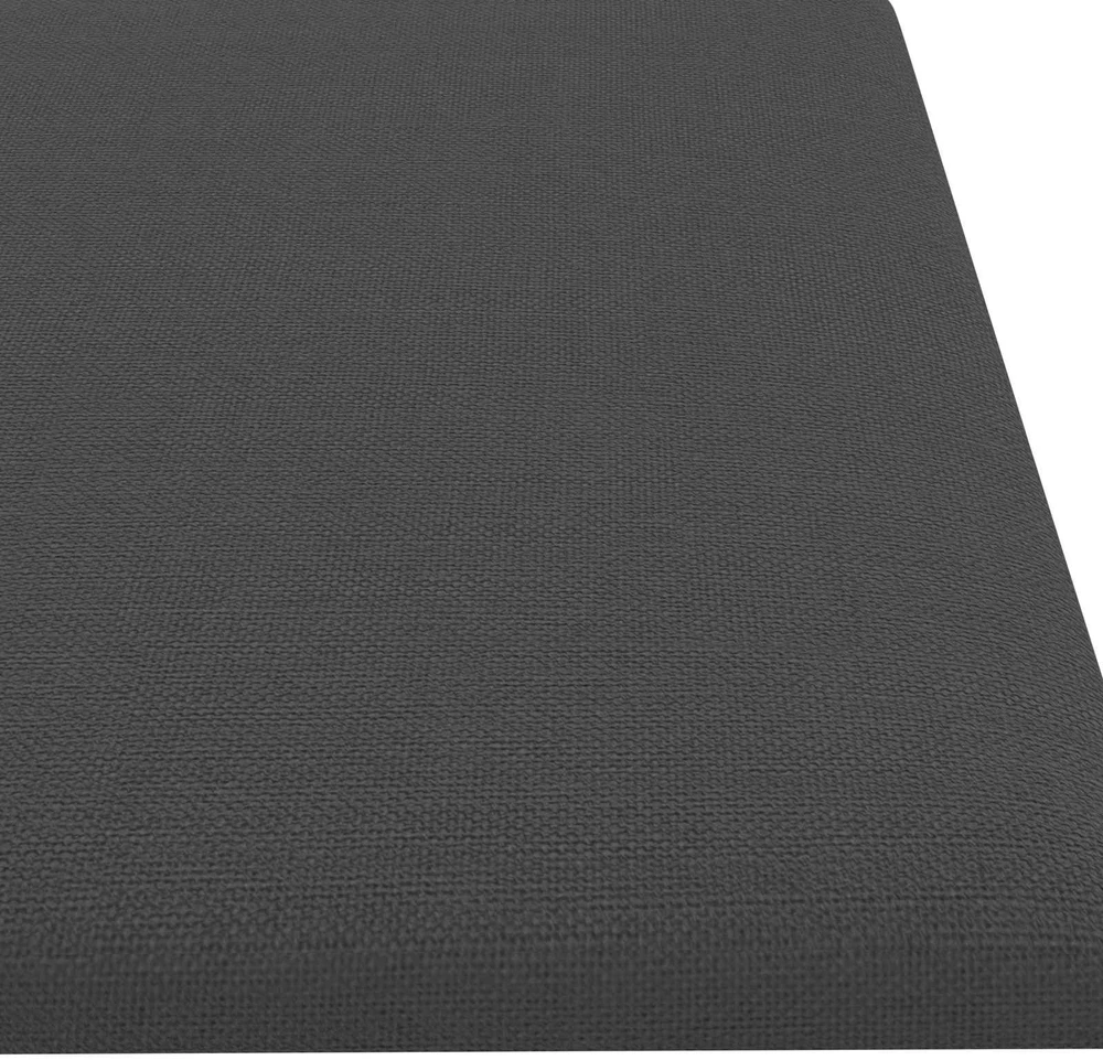 Sieninis galvūgalis 12 vnt. 60 x 15 cm Tamsiai pilka audinys