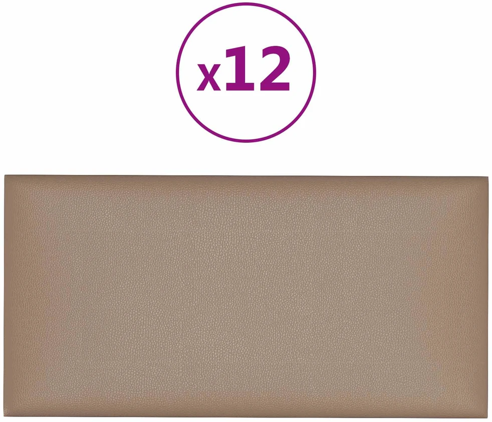 Sieninis galvūgalis 12 vnt. 60 x 30 cm Kapučino audinys