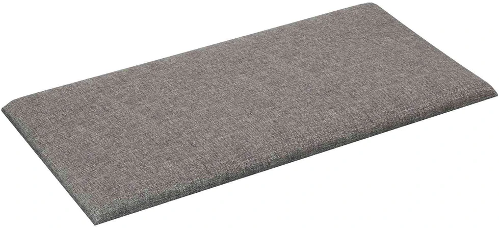 Sieninis galvūgalis 12 vnt. 60 x 30 cm Šviesiai pilka audinys