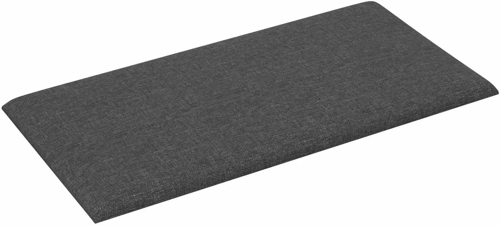 Sieninis galvūgalis 12 vnt. 60 x 30 cm Tamsiai pilka audinys