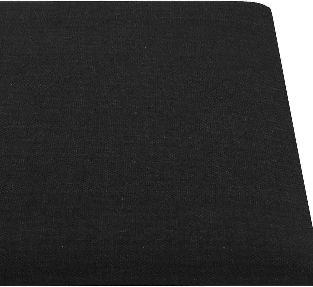 Sieninis galvūgalis 12 vnt. 90 x 15 cm Juoda audinys