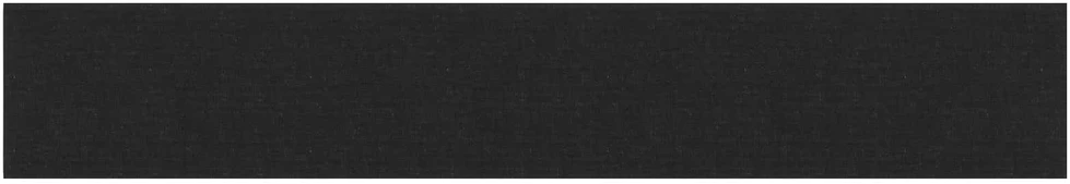 Sieninis galvūgalis 12 vnt. 90 x 15 cm Juoda audinys