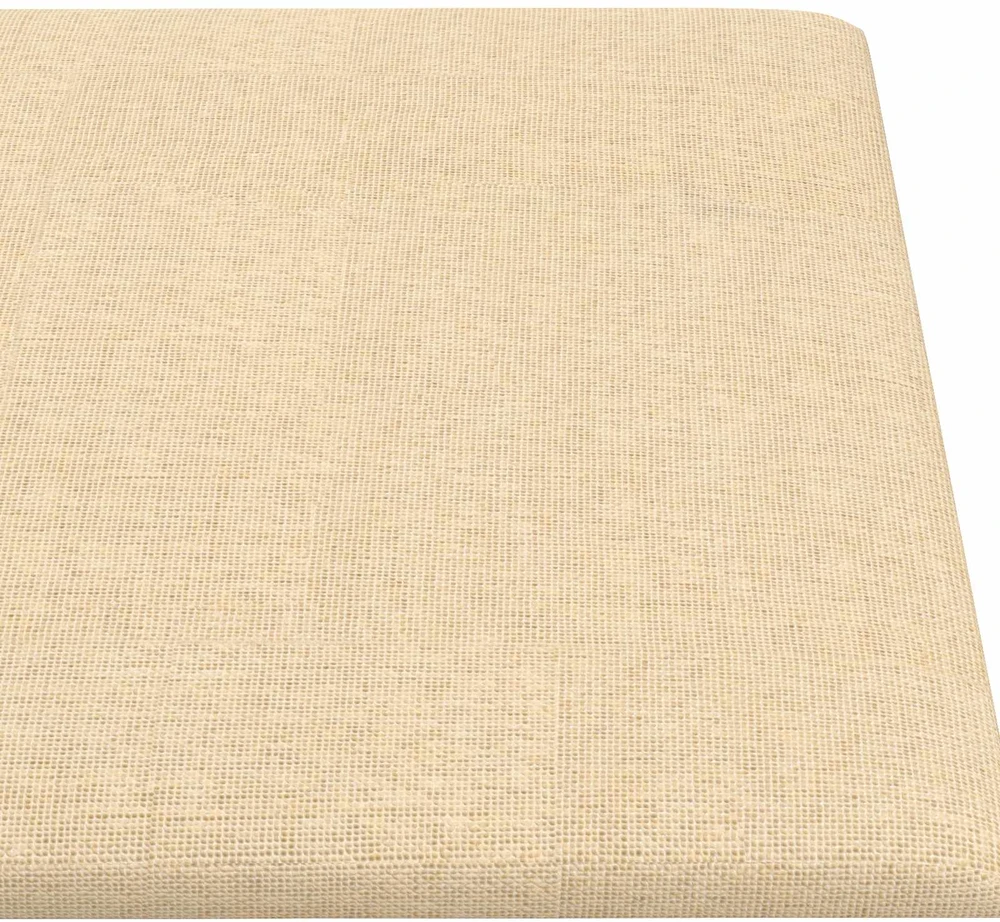 Sieninis galvūgalis 12 vnt. 90 x 15 cm Kreminė audinys