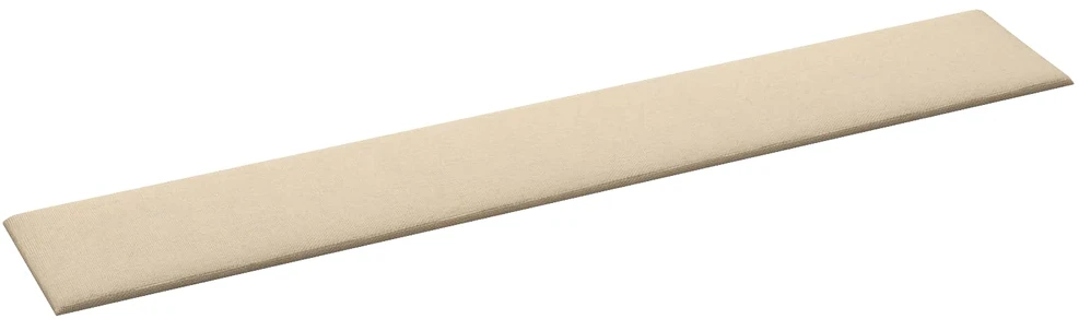 Sieninis galvūgalis 12 vnt. 90 x 15 cm Kreminė audinys