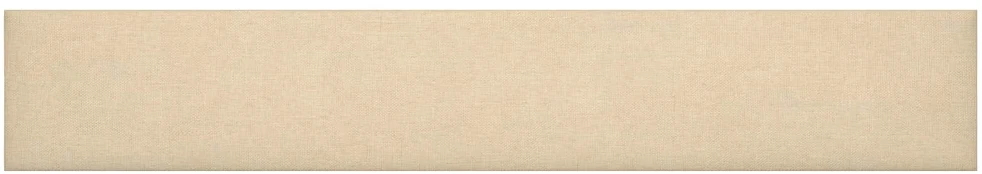Sieninis galvūgalis 12 vnt. 90 x 15 cm Kreminė audinys