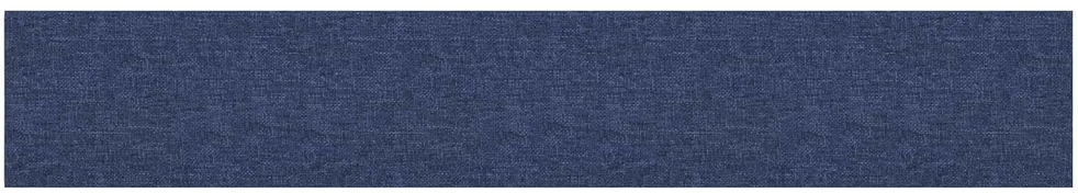 Sieninis galvūgalis 12 vnt. 90 x 15 cm Mėlyna audinys