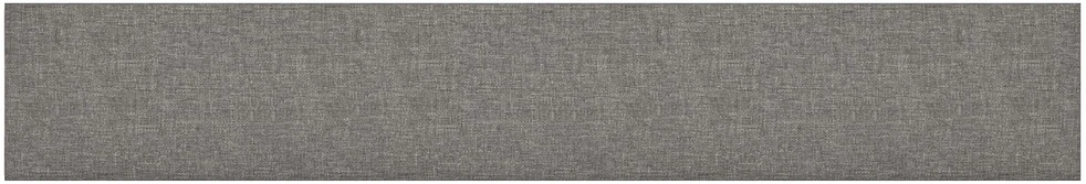 Sieninis galvūgalis 12 vnt. 90 x 15 cm Šviesiai pilka audinys