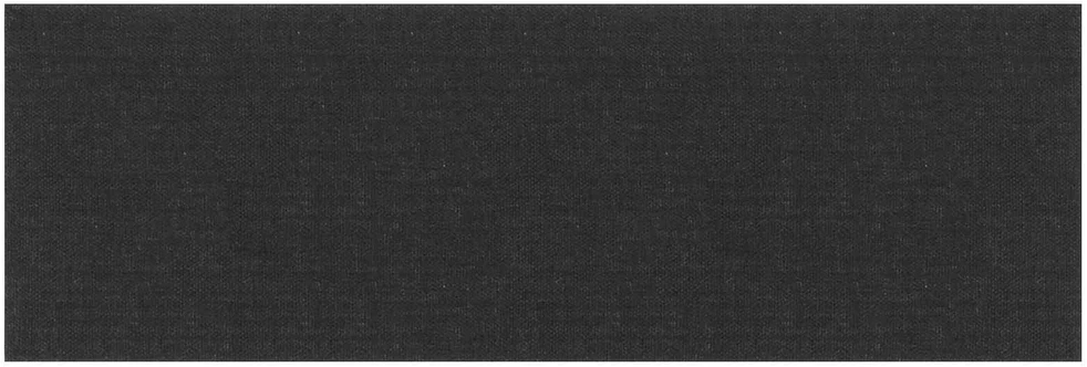 Sieninis galvūgalis 12 vnt. 90 x 30 cm Juoda audinys